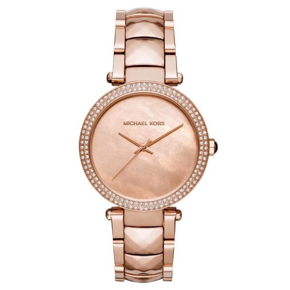 Michael Kors Accessories - Michael Kors Parker Rose Gold Watch
